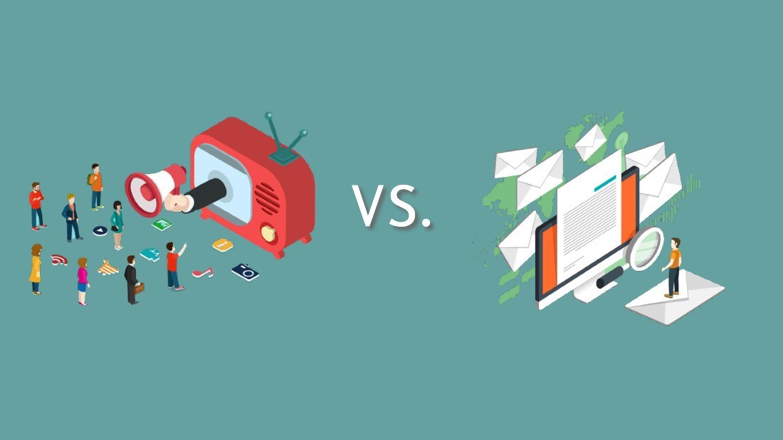 Digital Marketing vs. Traditional Marketing - BlueTone Media Blog